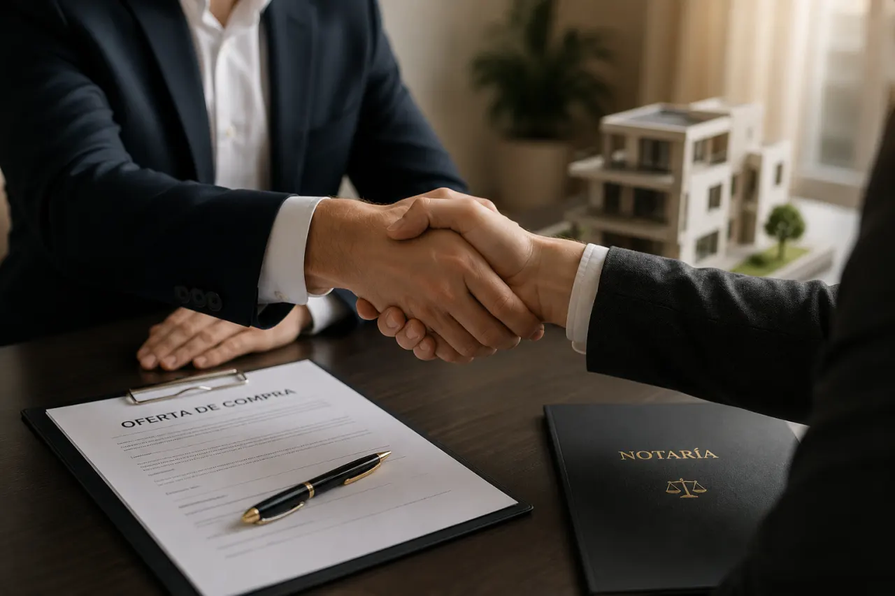 Negociación y firma